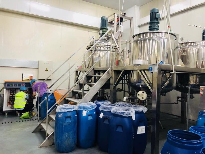 扬州某生物科技公司购诺贝思蒸汽发生器研发生产洗发水案例